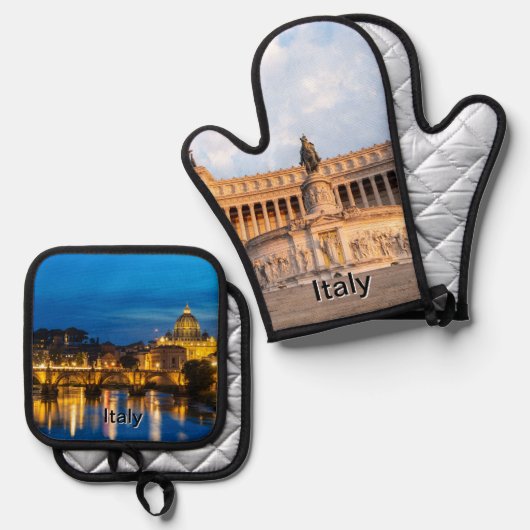 Set De Manoplas Italy kitchen accessories (Vorderseite/Rückseite)