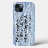Set deine Gedanken über die Dinge oben Case-Mate iPhone Hülle (Rückseite)