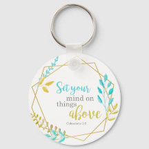 Set deine Gedanken über Dinge, die über der Christ