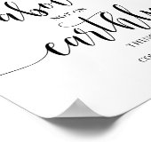 Set deinen Geist auf die Dinge oben, Kolosser 3:2 Poster (Ecke)