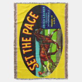 Set der 1930er Jahre: Pace-Gemüsemarke Decke (Vorderseite Vertikal)