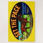 Set der 1930er Jahre: Pace-Gemüsemarke Puzzle (Vertikal)