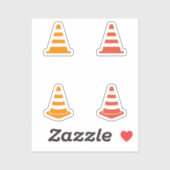 Set der Aufkleber für das Straßenkabel (Blatt)