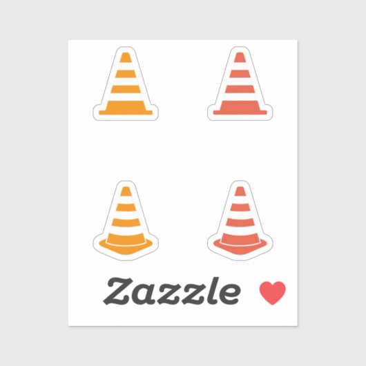 Set der Aufkleber für das Straßenkabel (Blatt)