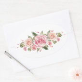 Set der Aufkleber für die Blume der Rose (Umschlag)