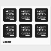 Set der Aufkleber mit/ "kann nicht fixiert werden" (Blatt)