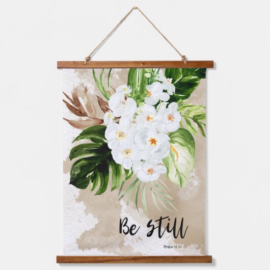 Set der Blumenbibel Wandteppich Mit Holzrahmen (Vorderseite 2)