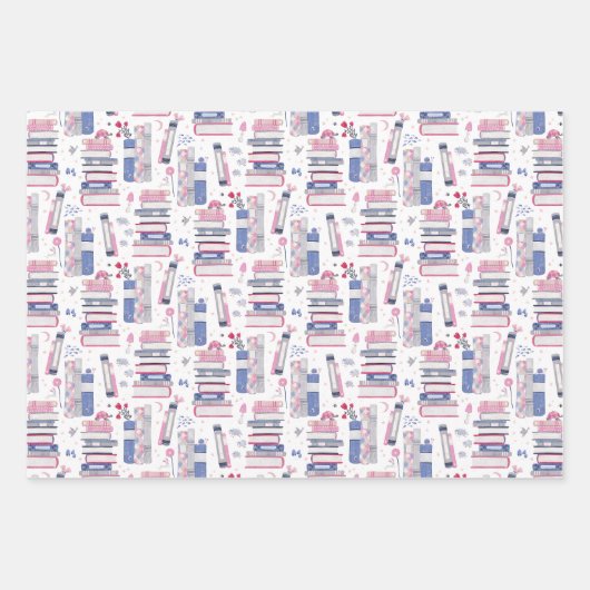 Set der Bücher: Märchenhaus Geschenkpapier Set (Vorderseite)