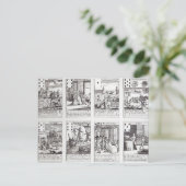 Set der Darstellung satirischer Karten (Stehend Vorderseite)