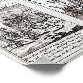 Set der Darstellung satirischer Karten Poster (Ecke)