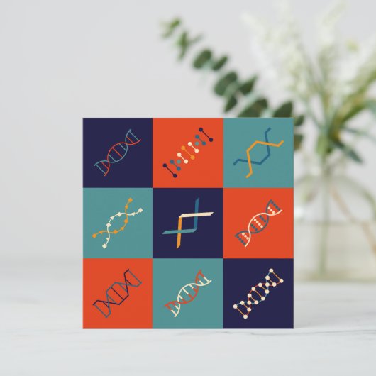 Set der DNA-Stammbiologie (Stehend Vorderseite)