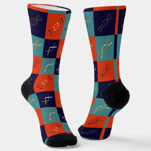 Set der DNA-Stammbiologie Socken (Gewinkelt)