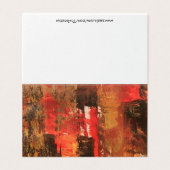 Set der Earth Toned Card (25 Leertaste) (Außenseite Aufgefaltet)