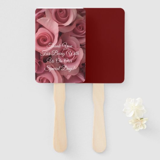 Set der Fans Fächer (Vorne und Hinten)