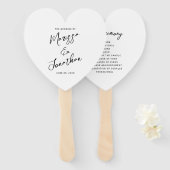 Set der Fans Fächer (Vorne und Hinten)