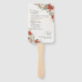 Set der Fans Fächer (Rückseite)