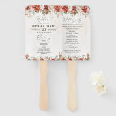 Set der Fans Fächer (Vorne und Hinten)