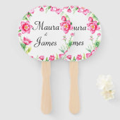 Set der Fans Fächer (Vorne und Hinten)