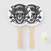 Set der Fans Fächer (Vorne und Hinten)