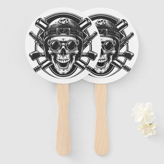 Set der Fans Fächer (Vorne und Hinten)