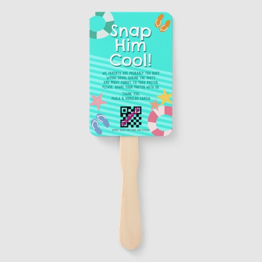 Set der Fans Fächer (Rückseite)