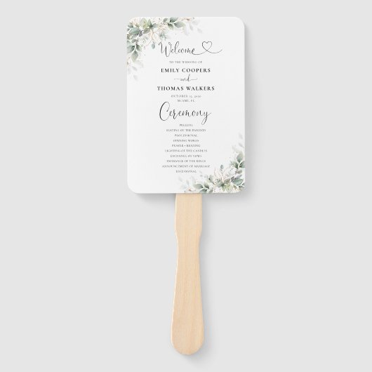 Set der Fans Fächer (Vorderseite)