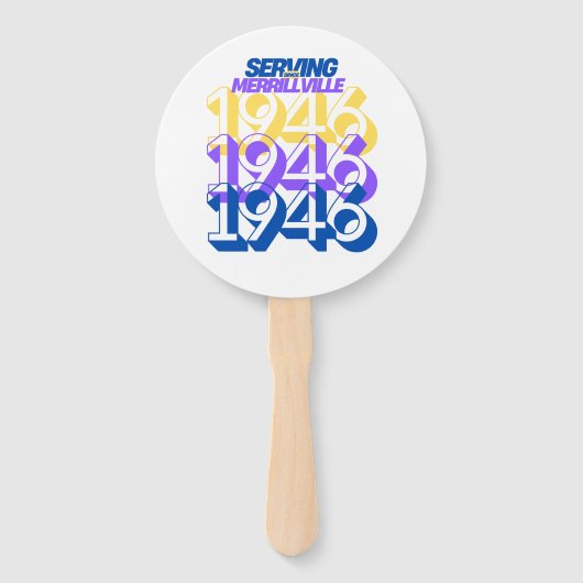 Set der Fans Fächer (Rückseite)