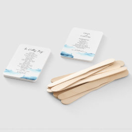 Set der Fans für moderne Hochzeiten. Fächer