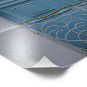 Set der farbenfrohen Haustüren in Malta Fotodruck (Ecke)