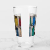 Set der farbenfrohen Haustüren in Malta Glas (Links)