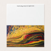 Set der farbenfrohen Note Card (25 Leertaste) (Außenseite Aufgefaltet)