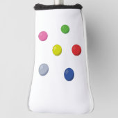 Set der farbigen Kugeln Golf Headcover (Rotieren 90)