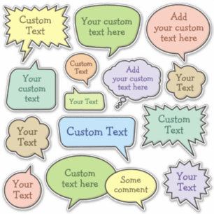 Set der Farbtöne Aufkleber