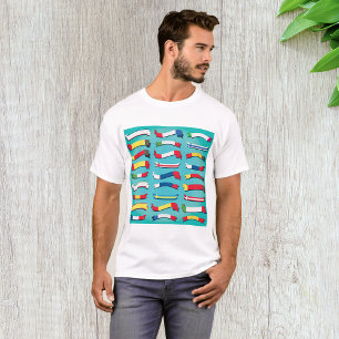Set der Flaggen Mens T - Shirt