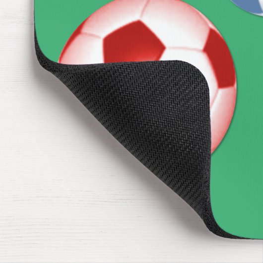 Set der Fußballbälle Mousepad (Ecke)