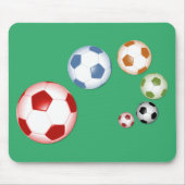 Set der Fußballbälle Mousepad (Vorne)