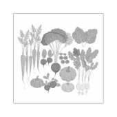 Set der Gemüsepackung Gummistempel (Prägung)