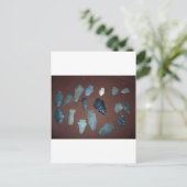 Set der indischen Pfeilspitzen Postkarte (Stehend Vorderseite)