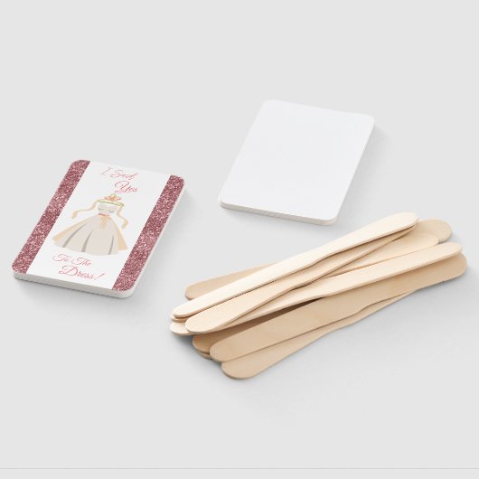 Set der Lüfter - Ja zum Kleid Fächer (Non-assembled)