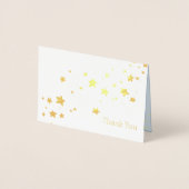 Set der Moon & Stars Note Card Folienkarte (Vorderseite)