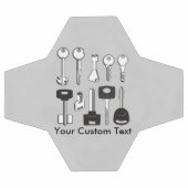 Set der Schlüssel Fußball (Flach)