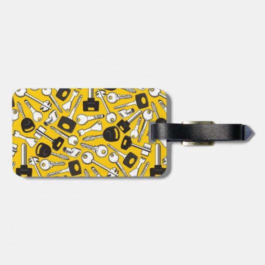 Set der Schlüssel Gepäckanhänger (Rückseite horizontal)