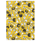 Set der Schlüssel Klemmbrett (Rückseite)