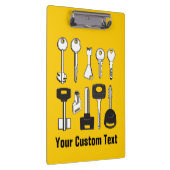 Set der Schlüssel Klemmbrett (Rechts)