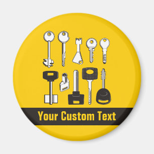 Set der Schlüssel Magnet