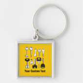 Set der Schlüssel Schlüsselanhänger (Vorne)