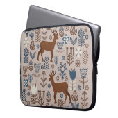 Set der skandinavischen Blume, Laptopschutzhülle (Vorderseite Links)