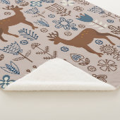 Set der skandinavischen Blume, Sherpadecke (3/4)