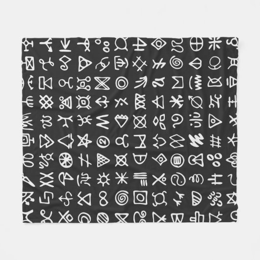 Set der Symbole rune Buchstaben Schriftart. Antike Fleecedecke (Vorderseite (Horizontal))