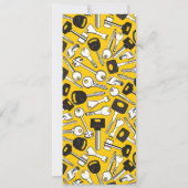 Set der Tastenhintergründe Einladung (Rückseite)